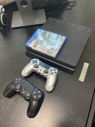 Sony PS4 Slim 主機 連雙手掣及 遊戲碟x5