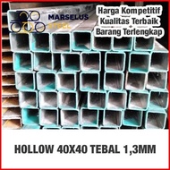 Besi hollow Galvanis 100x50 tebal 2mm - 6 meter