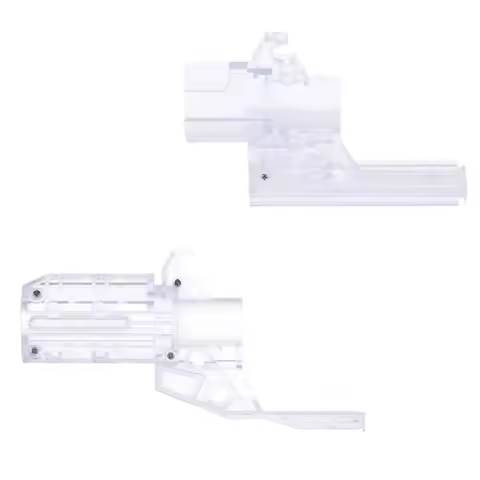 Worker 3D Front Tube Interface Assembly Connector for Nerf Stf Soft Bullet Universal Modification Pa
