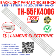 BACKLIGHT TV LED PANASONIC 55 INC TH 55FX400 55FX400G TH55FX400 TH55FX400G LAMPU BL 55INC 10K 10 KANCING TH55FX400G TH55FX400 55FX INCH IN 10LED IN INCH
