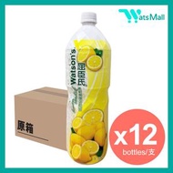【原箱】濃縮檸檬汁飲品 1.5L (12支) #加入蘇打水調配