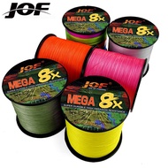Braided Fishing Line JOF X8 Strands 1000M 500M 300M Super Strong PE Braided Fishing Line Multifilame