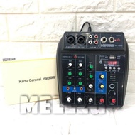 Mixer Hardwell DJ 1000 Bluetooth 4 Channel Original Product