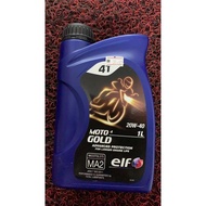 ELF MOTO 4T OIL GOLD 20W-40