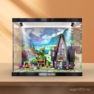 Suit Suitable for Xiaole Xiaohuang Gao 75583 Storage Box Acrylic Yellow Man Series Anti-dust Cover G