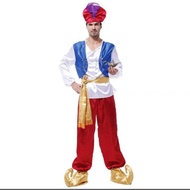 PREMIUM aladdin cosplay man arabian costume adult costume aladin arab
