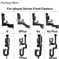 กล้องด้านหน้าแบบยืดหยุ่นสำหรับ iPhone 6Plus 7 7Plus กล้องเซลฟี่สำหรับ iPhone 6S 6SP 8 8 Plus พร้อมเซ็นเซอร์ความใกล้ชิด