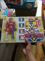 韓版 韓d 大戰隊 風鏡 護目鏡 紅衣戰士 非超合金盒子有褶