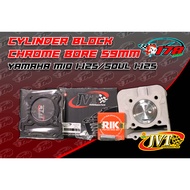 JVT block mio i 125/mio soul i 125 chromebore （59mm）