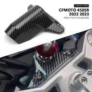 Motorcycle Accessories Colors Carbon Fiber Keyhole Decorative Shell Front Cover For CFMOTO 450 SR 45
