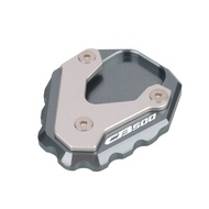 For HONDA CB500 Hornet CB 500 2025 2026 Motorcycle CNC Kickstand Foot Side Stand Extension Pad Suppo