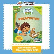[Erlangga Official] Children's Activity Book: Creativity for 3-4 Years Old Learning with Diego