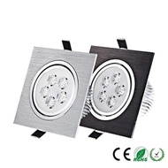 【✱2023 HOT✱】 li62292595258181 1pcs Led Down Light Square 9w 12w 15w 21w Led Dimmable Downlight Recessed Led Ceiling Down Light Lamp Indoor Ac85-265v Driver