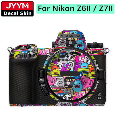 Customized Sticker Z6II Z7II Z62 Z72 Camera Decal Skin Vinyl Wrap Protective Film Coat For Nikon Z6 