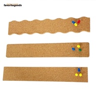 FAVORITEGOODS Pushpin Cork Board, Self Adhesive Removable Self Adhesive Cork Board, Multifunctional 