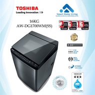 Toshiba 16KG SDD Inverter Washing Machine AW-DG1700WM (SS) Washer Mesin Basuh 洗衣机【 DELIVERY BY SELLE