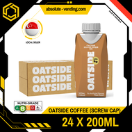 [SCREW CAP] OATSIDE Coffee Latte Edition Oat Milk 200ML X 24 (TETRA)  (New Stock)