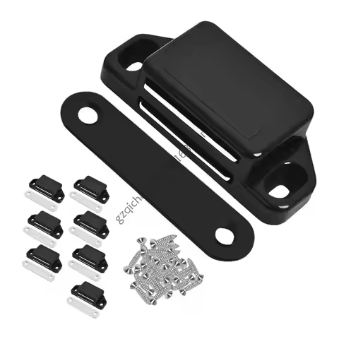8Pcs Door Catches Latches Cabinet Wardrobe Door Furniture Door Lock Buckles For Cabinet Drawer Slidi