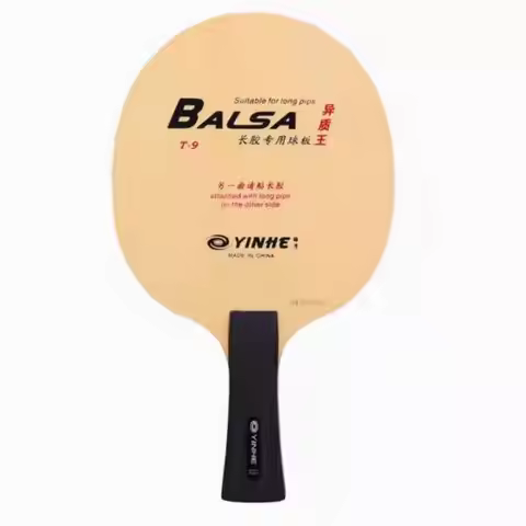 YINHE T9 Variant King Balsa Carbon With Long OX Rubber table tenis blade/ ping pong blade