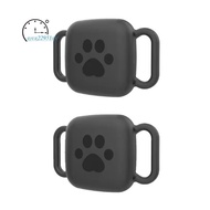 2PCS Silicone Case for Tile Mate 2022 2024 Tracker for Dog/Cat Collar Holder Waterproof Dust Cover f