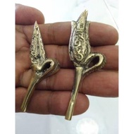 Souvenir kembang gading bahan Kuningan | koleksi kembang kantil bahan Kuningan