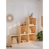 HY-# XN93Wholesale Tatami Wooden Box Can Sit Solid Wood Storage Box Widened Stitching Bed Box Windows and Cabinets Platf