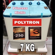 Mesin cuci polytron PWM 7366 7Kg .