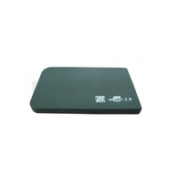 【Safehome】鋁製 2.5 吋 SATA 硬碟轉接盒 USB 2.0 外接式硬碟盒 烤漆拉絲高質感，不需螺絲扣入式設計 HEC2S02