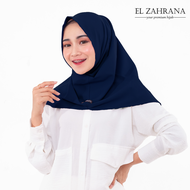 El Zahrana Lite Aila  Hijab Instan Diamond - Jilbab Instan Polos - Hijab Sport - Jilbab Olahraga