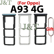 Sim Card Tray For OPPO A93 4G Sim Card Slot Holder Card Holder Reader SD Slot Adapter Phone Replacem