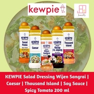 🩷JOSCELLY.ID🩷 KEWPIE Salad Dressing Roasted Sesame Caesar Thousand Island Soy Sauce Spicy Tomato 200
