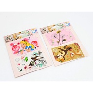 Disney (Flower Season) Ticket Card Sticker (2pcs) Easycard icash All-In-One Chip 'N' Dale
