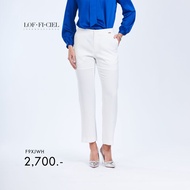 LOF-FI-CIEL Womans Pants Jubili Cigar กางเกงผู้หญิง ขายาว สีขาว F9XJWH