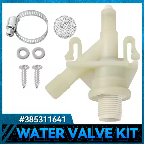 Plastic RV Camper Water Valve Kit 385311641 Replacement Durable For Dometic Sealand marine 300 310 3