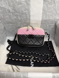 晶片 Chanel camera bag vanity case mini flap