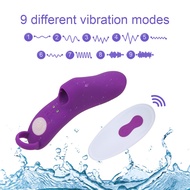 ┇▪❃9 Frequency Wireless Remote Control Finger Vibrator G Spot Massage Clitoris Stimulator