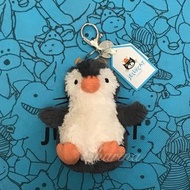 (現貨) Jellycat peanut penguin bag charm 花生企鵝鎖匙扣 小企鵝 吊飾