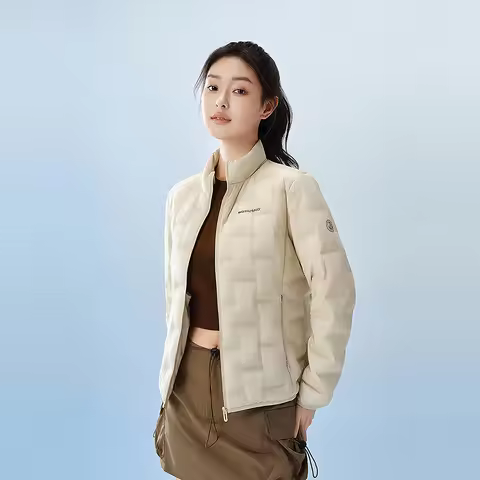 bosideng WOMEN down jacket 90% goose down jacket stand collar sport casual outwear