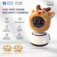 South Ocean V380 Pro HD Camera Wireless CCTV Home Security WiFi Night Vision IP Security
