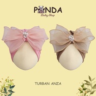 Turban Anza - Baby Girl Turban Baby Girl Newborn Cute Earrings Baby Hair Accessories