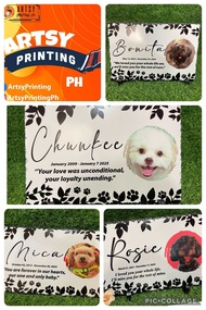 ADOBE PRINTS PET LAPIDA GRAVESTONE Frame Minimalist design made of solid rock slate