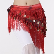 Scarf Latin Dance Triangle Sequins Belly Dance Waist Chain Bona Sport Fringe Waist Chain Other Other