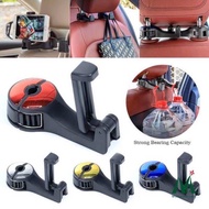 CS-G02 CAR HOLDER HP 2IN1 DI MOBIL CAR HOOK MOBILE PHONE HOLDER / alat gantungan barang di mobil / H