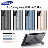 Samsung Galaxy Note 10 Plus เคสโทรศัพท์ทนทานต่อการกระแทกเคสตั้งได้ S10สำหรับ Galaxy S10 Plus Note10 + Note 20 S21ฝาครอบแบบพิเศษ