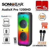 SonicGear Audiox Pro 1200HD Bluetooth RGB Portable Speaker