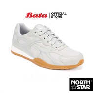 Bata บาจา North Star รองเท้าผ้าใบสนีคเกอร์แบบผูกเชือก สำหรับผู้หญิง รุ่น SPRINTER สีเทา 5202177 สีดำ