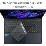For Acer Predator Helios Neo 16 2024 - i7 14700HX PH16-72 / Neo16 PHN16-72 16 inch Silicone Laptop K