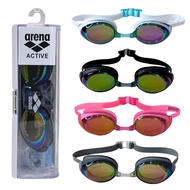 SWIMMING GOGGLES ADULT SWIMMING GOGGLES ACTIVE GOGGLE ANTI FOG & UV SHIELD MIRROR LENS