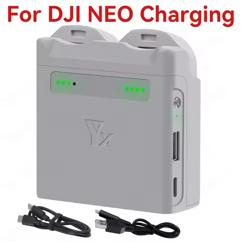 For DJI NEO Two-way Charging Hub Drone Battery Charger Butler Power Bank Charging 2 Batteries for DJ