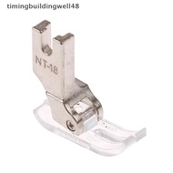 TIME 1pc Industrial sewing machine presser foot plastic plate presser foot MT-18 DDC